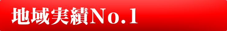 地域実績No.1
